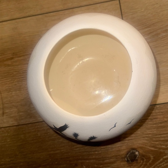 T.benally Desert Scene Ceramic Vase Signed - Picture 2 of 5